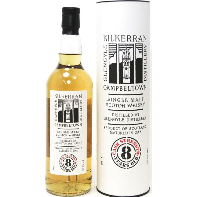 Kilkerran Cask Strength - 8 Year Old Single Malt Scotch Whisky (56.5%) - The Really Good Whisky Company