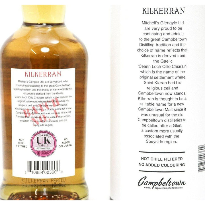 Kilkerran Heavily Peated Batch No. 1 Single Malt Scotch Whisky - The Really Good Whisky Company