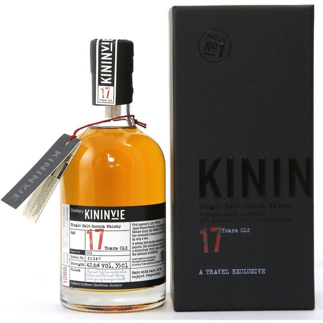 Kininvie 17 Year Old 1996 Batch #1 Whisky - The Really Good Whisky Company