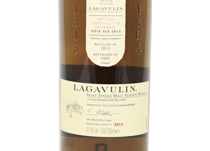 Lagavulin Feis Ile 2013 - 18 Year Old - 70cl 51% - The Really Good Whisky Company