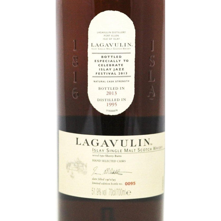 Lagavulin Islay Jazz Festival 2013 Bottling Single Malt Scotch Whisky | 1995 - The Really Good Whisky Company