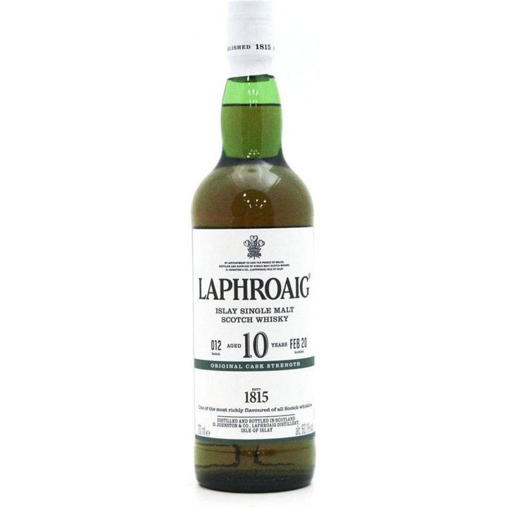 Laphroaig 10 Year Old Cask Strength Bottled 2020 - 70cl 60.1% - The Really Good Whisky Company