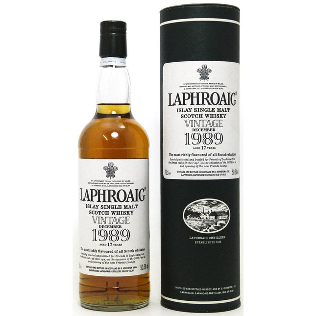 Laphroaig 17 Year Old Single Malt Whisky - 1989 - Feis Ile 2007 - The Really Good Whisky Company