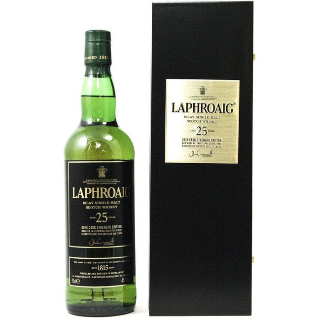 Laphroaig 25 Year Old 2014 Edition Scotch Whisky - The Really Good Whisky Company