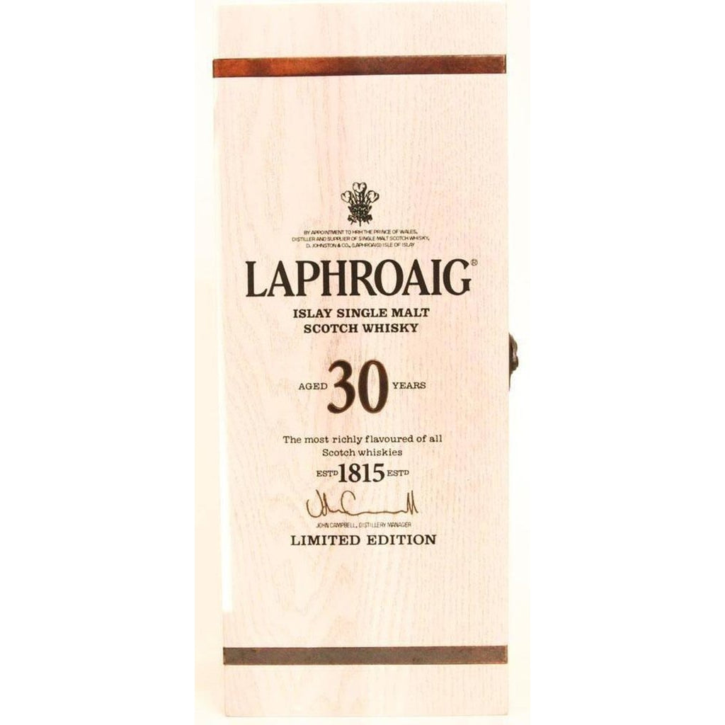 Laphroaig 30 Year Old 2016 Release 53.5% - EC128921 - The Really Good Whisky Company