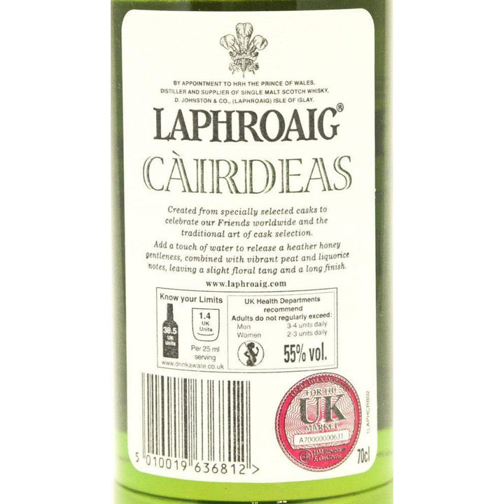 Laphroaig Cairdeas Feis Ile 2008 - 70cl 55% - The Really Good Whisky Company