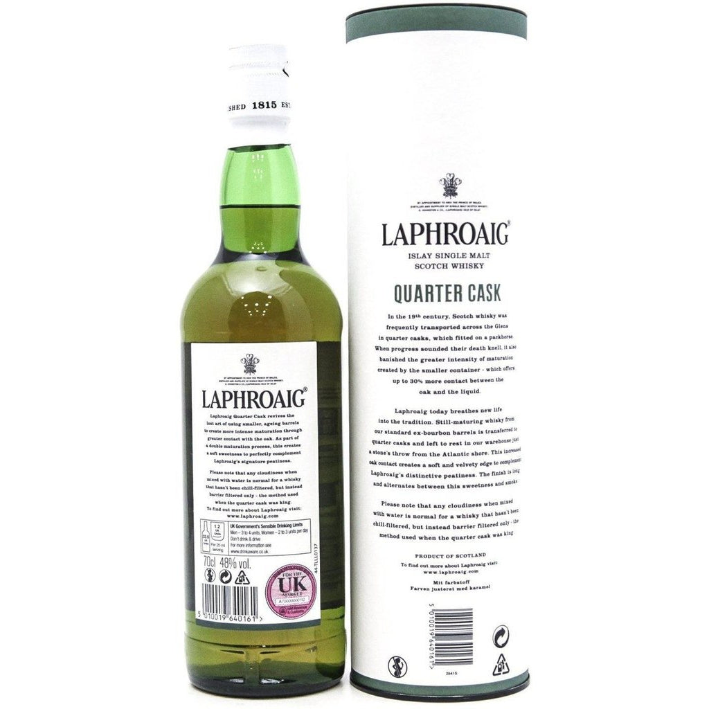 Laphroaig Quarter Cask - 70cl 48% - The Really Good Whisky Company