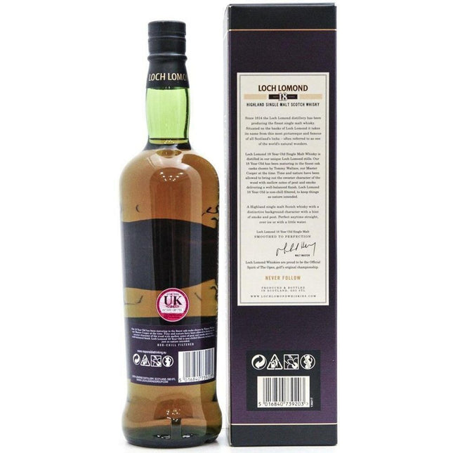 Loch Lomond 18 Year Old - 70cl 46% - The Really Good Whisky Company