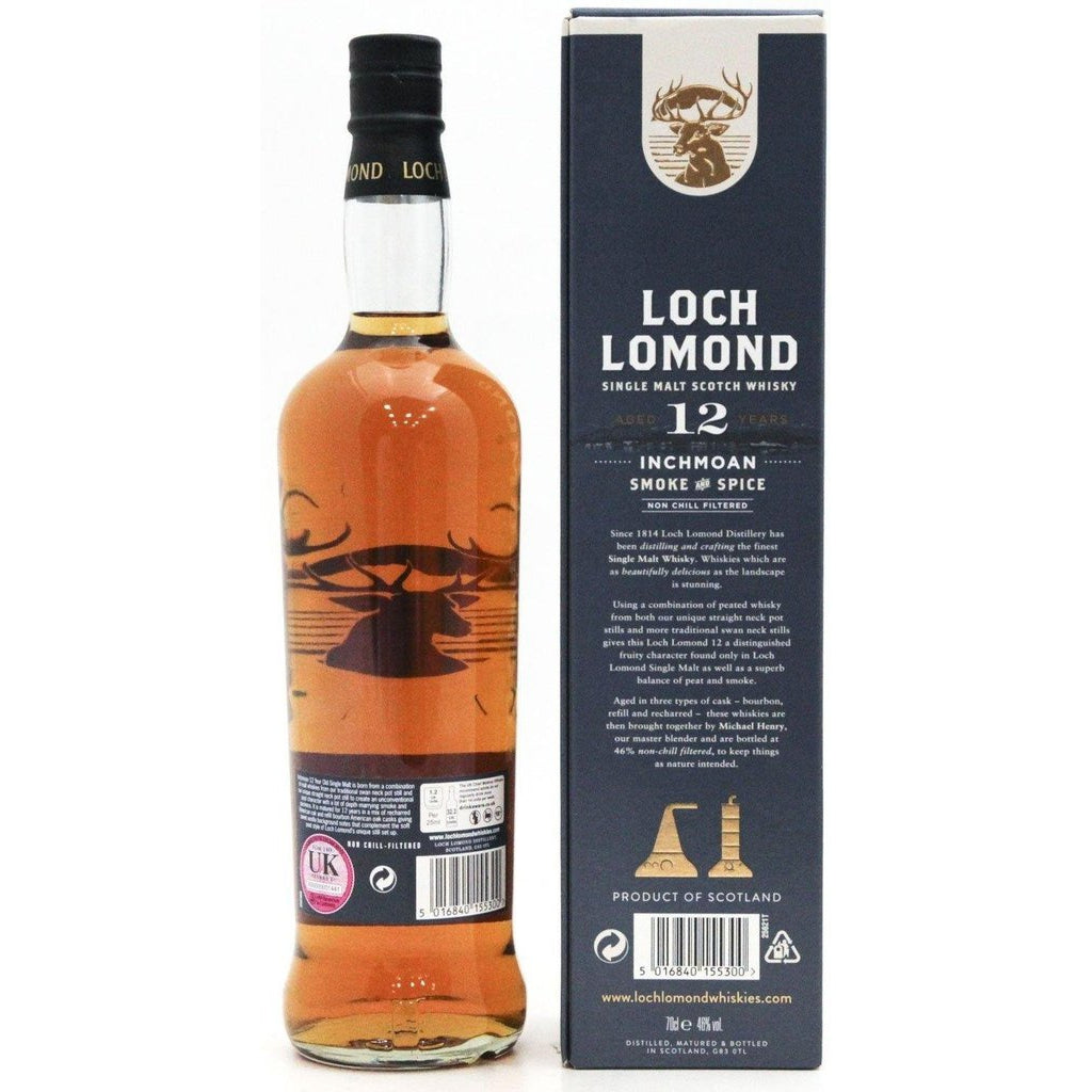 Loch Lomond Inchmoan 12 Year Old - 70cl 46% - The Really Good Whisky Company