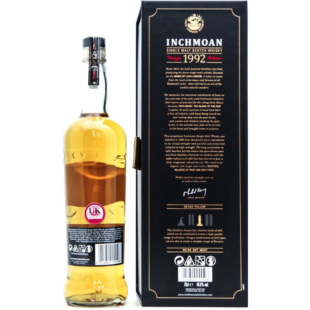 Loch Lomond Inchmoan 1992 25 Year Old Single Malt - 70cl 48.6%