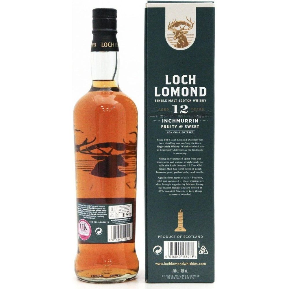 Loch Lomond Inchmurrin 12 Year Old - 70cl 46% - The Really Good Whisky Company