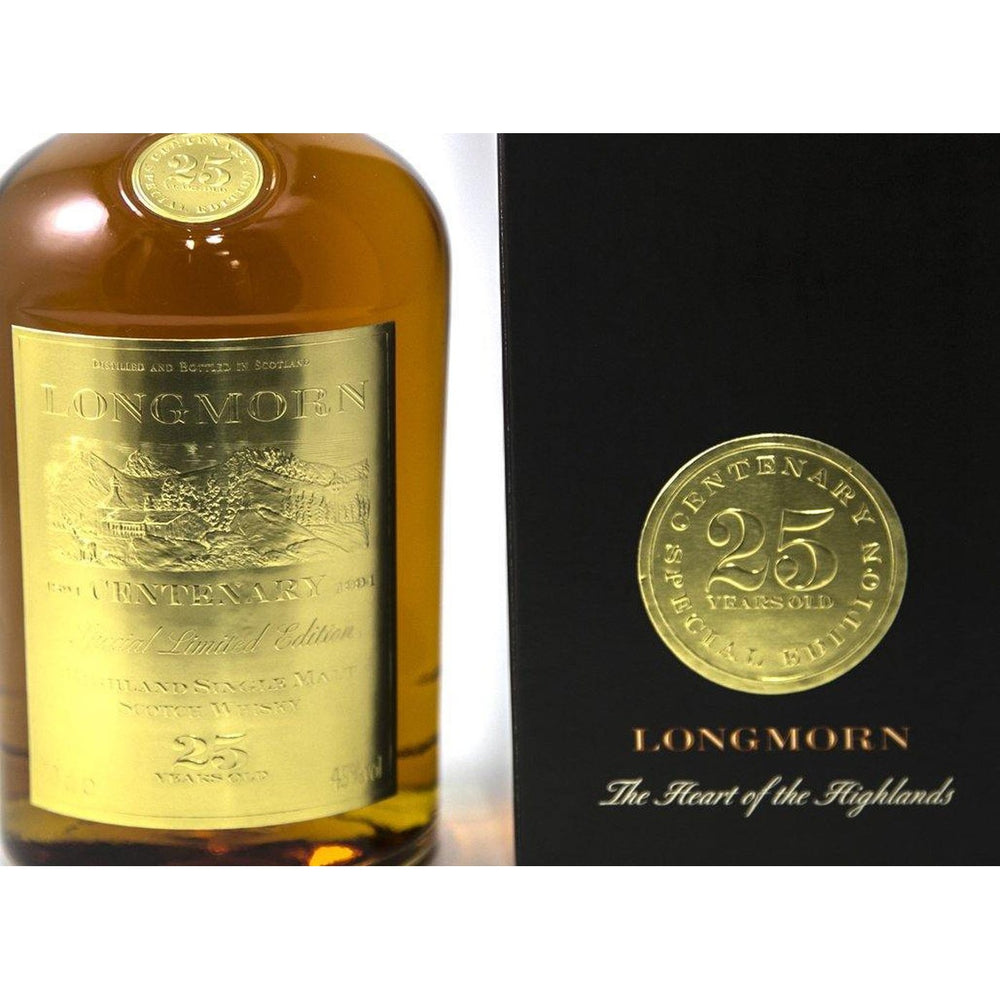 Longmorn Centenary  25 Year Old Whisky - The Really Good Whisky Company