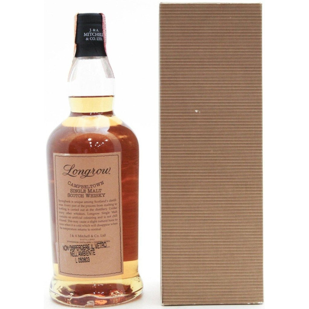 Longrow 10 Year Old 1993 - 70cl 46% - The Really Good Whisky Company