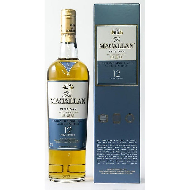 Macallan 12 Year Old Fine Oak Whisky - The Really Good Whisky Company