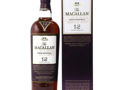 Macallan 12 Year Old Gran Reserva Single Malt Whisky - 70cl 45.6% - The Really Good Whisky Company