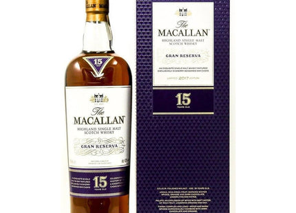 Macallan 15 Year Old Gran Reserva Single Malt Whisky - 70cl 43% - The Really Good Whisky Company