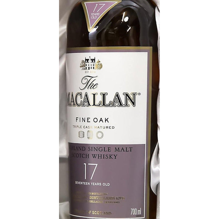 Macallan 17 year old Fine Oak Whisky- in presentation box - 70cl 43% - The Really Good Whisky Company