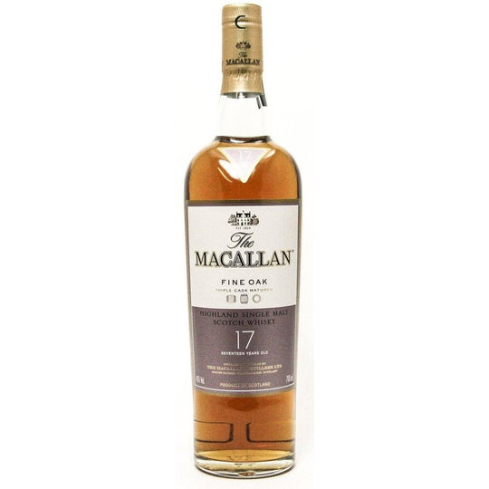 Macallan 17 Year old Fine Oak Whisky - no box - 70cl 43%