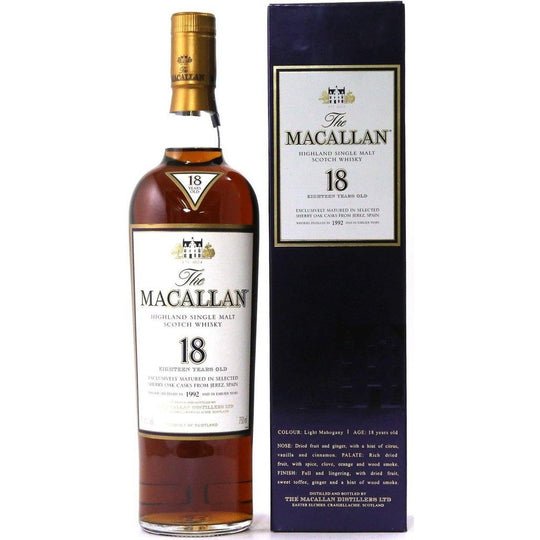 Macallan 18 Year Old 1992 Whisky