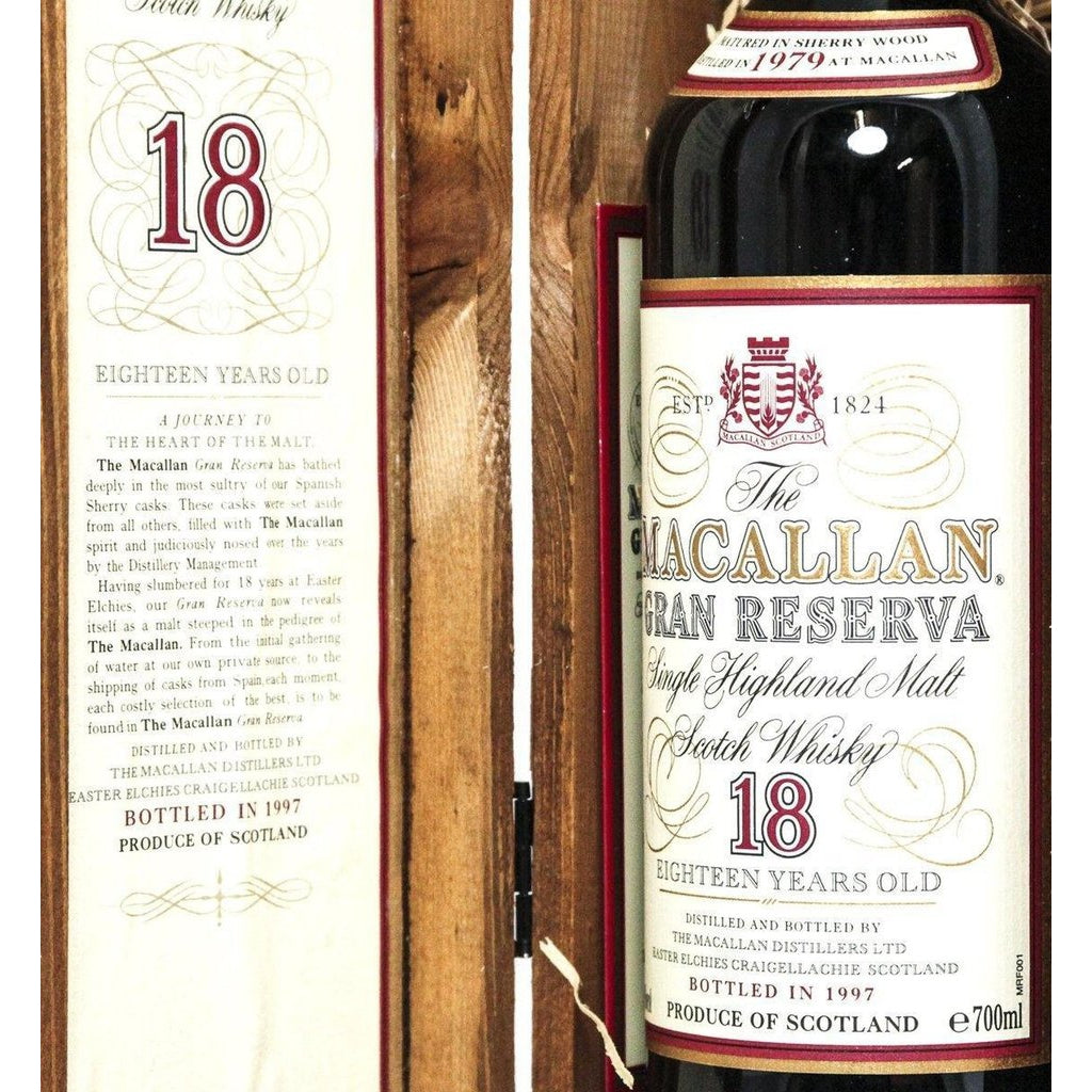 Macallan 18 Year Old Gran Reserva 1979 - The Really Good Whisky Company