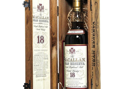 Macallan 18 Year Old Gran Reserva 1979 - The Really Good Whisky Company