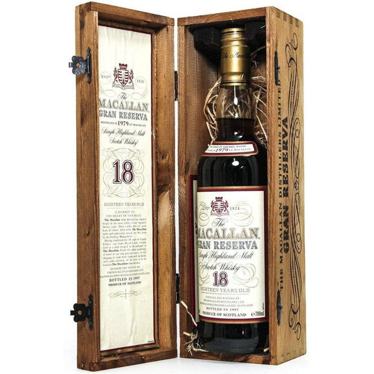 Macallan 18 Year Old Gran Reserva 1979