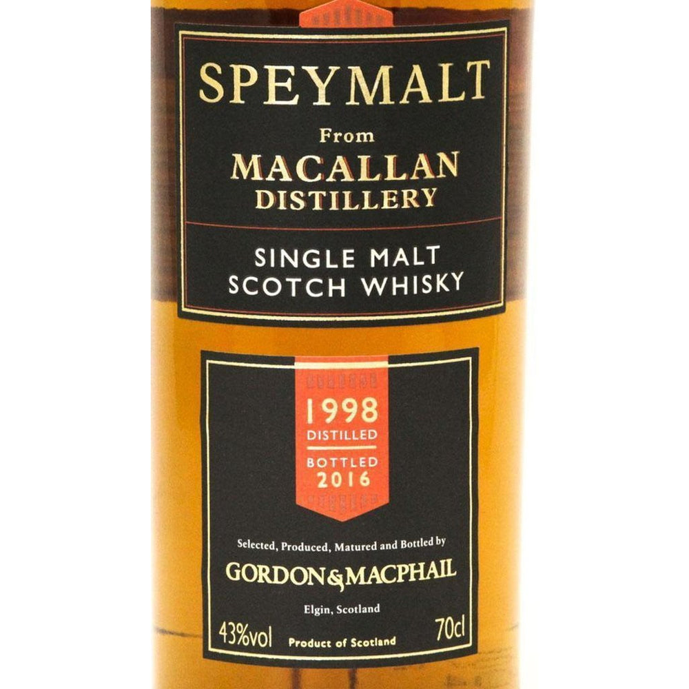 Macallan 1998 - Bottled 2016 - Gordon & Macphail - Speymalt - The Really Good Whisky Company