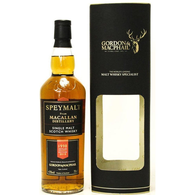 Macallan 1998 - Bottled 2016 - Gordon & Macphail - Speymalt - The Really Good Whisky Company