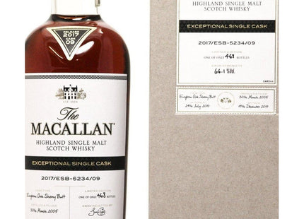 Macallan 2005-2017 Exceptional Single Cask No. 9 Whisky - The Really Good Whisky Company