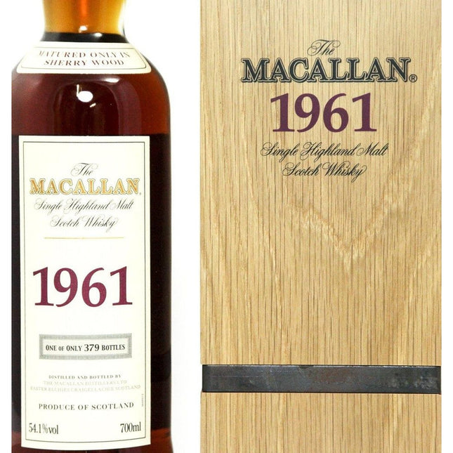 Macallan 40 Year old 1961 Fine and Rare  54.1% ABV - The Really Good Whisky Company