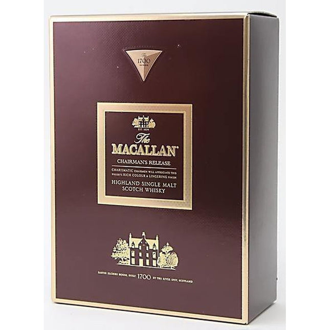 Macallan Chairman's Release - 1700 Series Single Malt Whisky - The Really Good Whisky Company