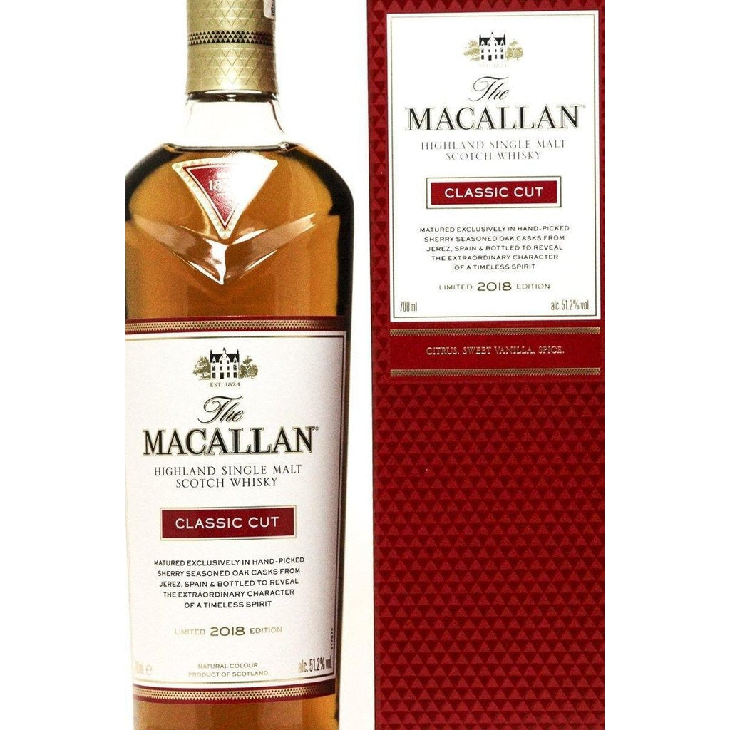 Macallan Classic Cut 2018 Release Single Malt Scotch Whisky - The Really Good Whisky Company