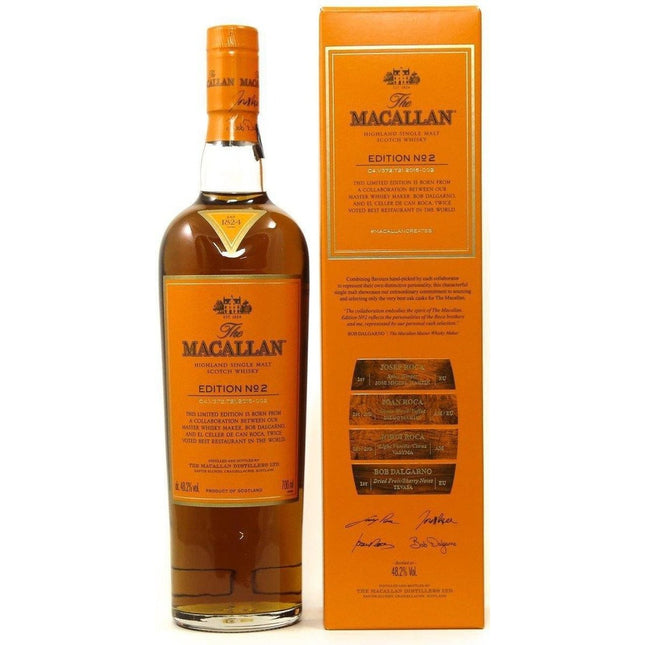 Macallan Edition No. 2 Single Malt Scotch Whisky - The Really Good Whisky Company