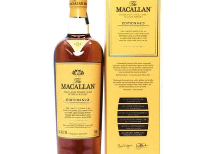 Macallan Edition Number 3 Single Malt Scotch Whisky - The Really Good Whisky Company
