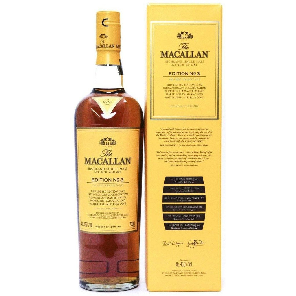 Macallan Edition Number 3 Single Malt Scotch Whisky - The Really Good Whisky Company