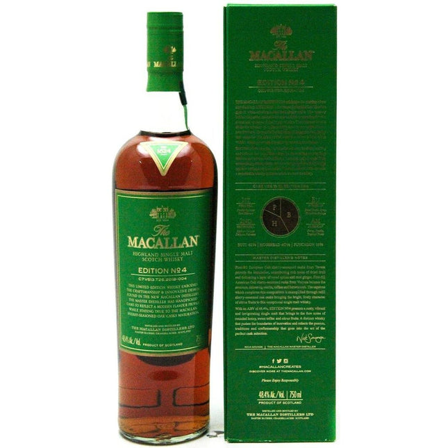 Macallan Edition Number 4 Single Malt Scotch Whisky - 75cl 48.4% - The Really Good Whisky Company