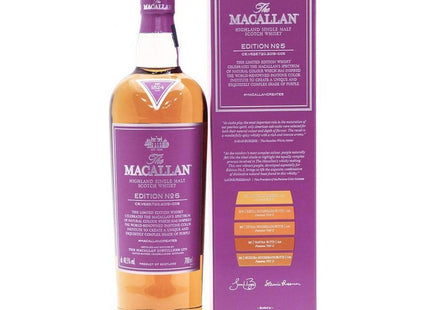 Macallan Edition Number 5 Single Malt Whisky - 70cl 48.5% - The Really Good Whisky Company