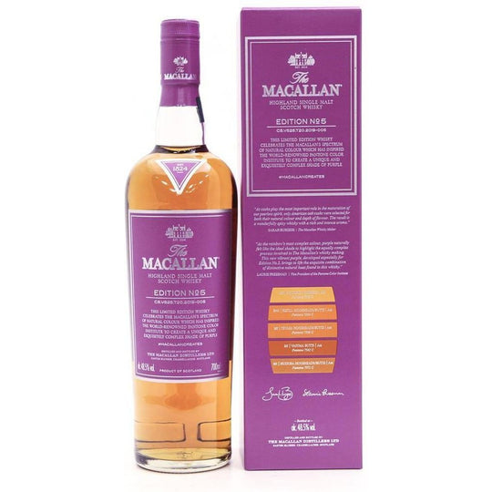 Macallan Edition Number 5 Single Malt Whisky - 70cl 48.5%