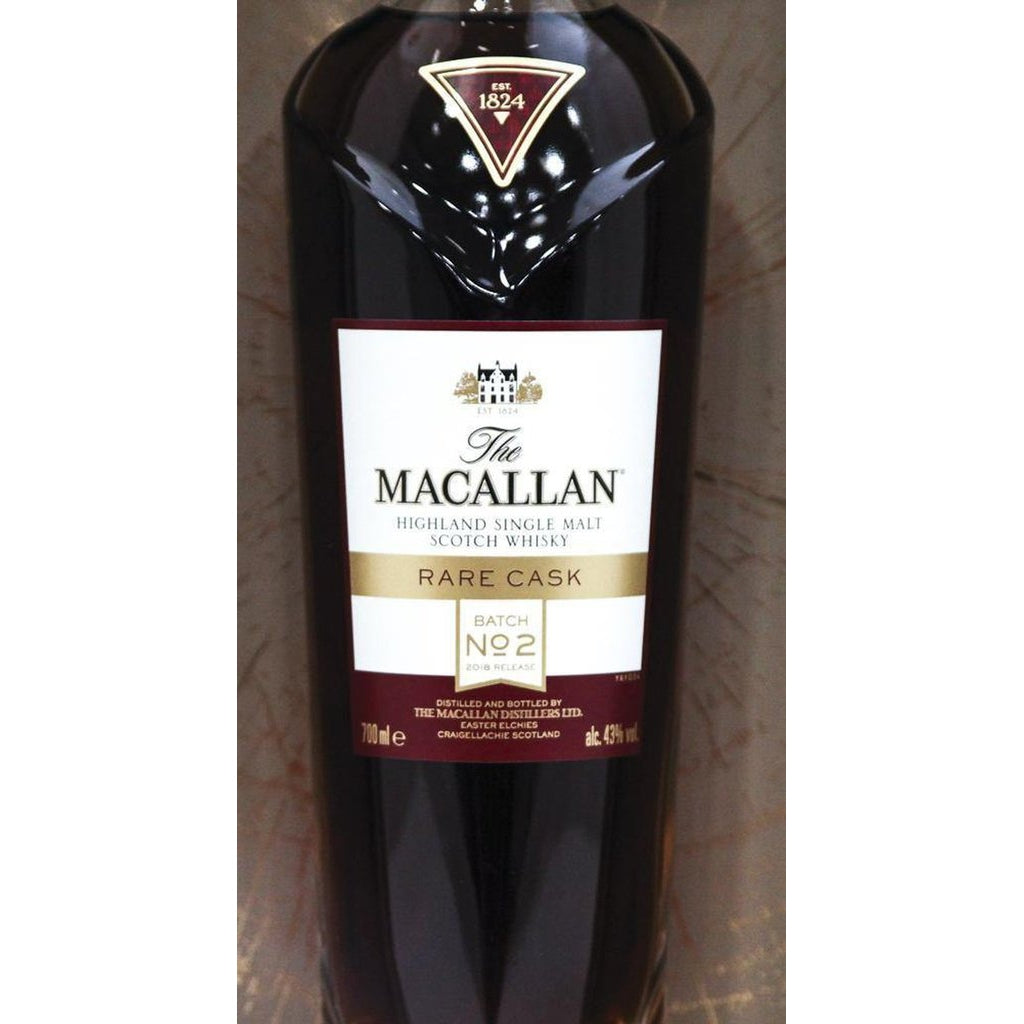 Macallan Rare Cask Batch 2 2018 Release Single Malt Whisky - The Really Good Whisky Company