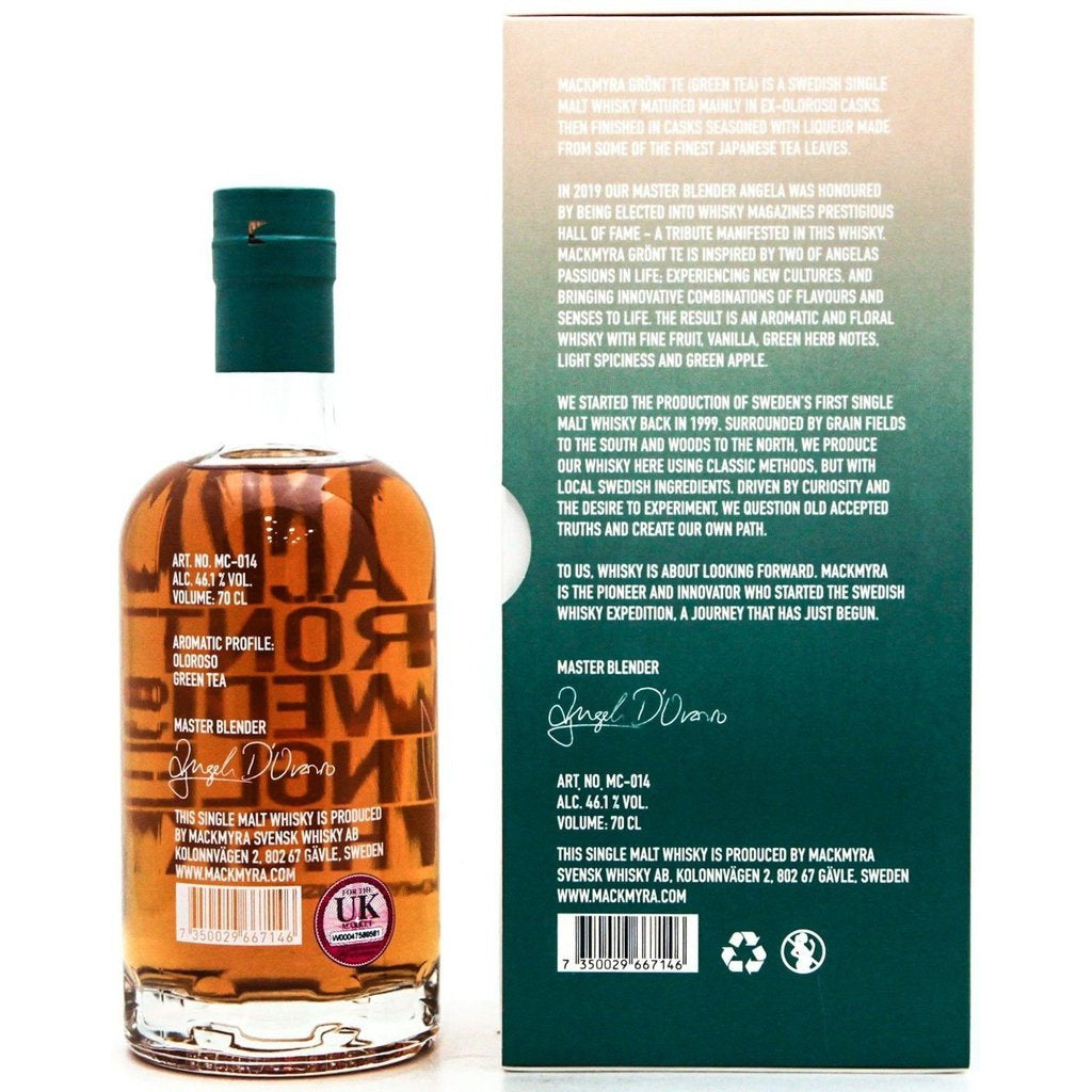 Mackmyra Grönt Te - 70cl 46.1%