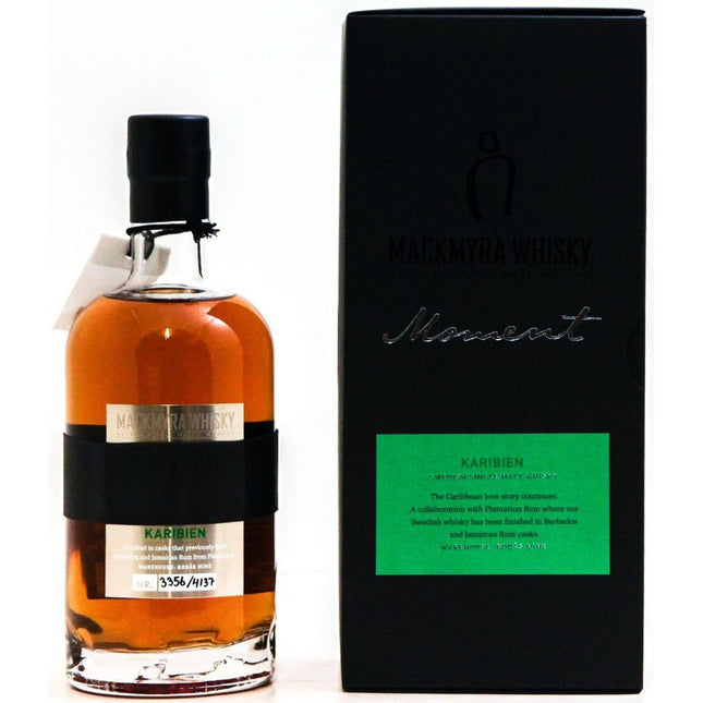 Mackmyra Moment Karibien Swedish Single Malt Whisky - 70cl 44.4%