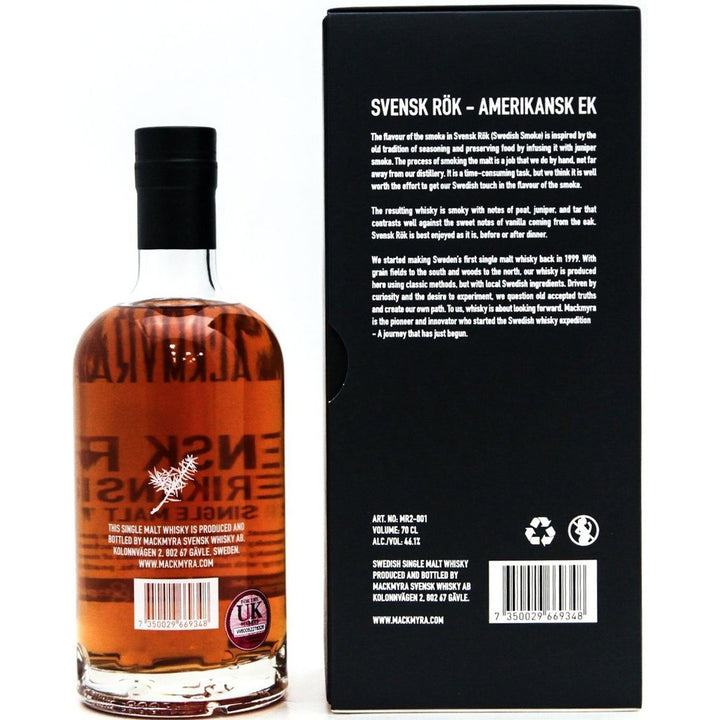 Mackmyra Svensk Rök / Amerikansk Ek - 70cl 46.1%