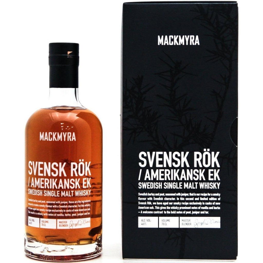 Mackmyra Svensk Rök / Amerikansk Ek - 70cl 46.1%