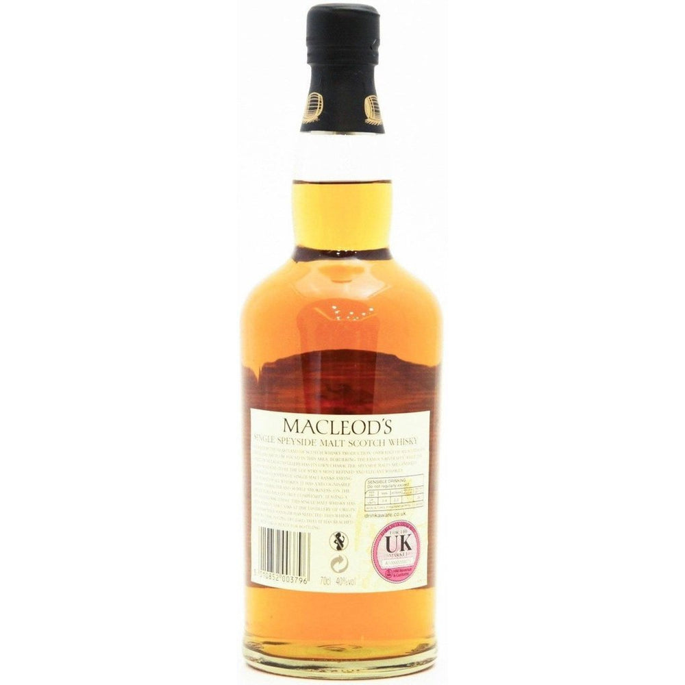 Macleod's Speyside Single Malt (Ian Macleod) - 70cl 40% - The Really Good Whisky Company