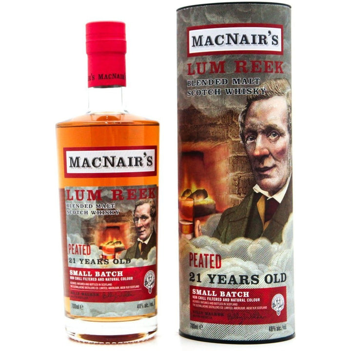 MacNairs Lum Reek 21 Year Old Peated - 70cl 48%