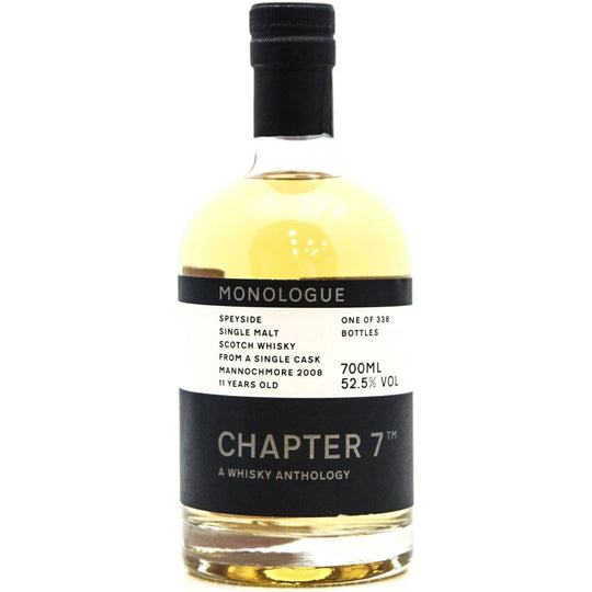 Mannochmore 2008 11 Year Old Single Malt Scotch Chapter 7 - 70cl