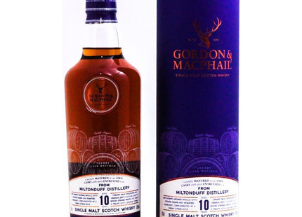 Miltonduff 10 Year Old Discovery Gordon & MacPhail Single Malt Scotch Whisky - 70cl 43%