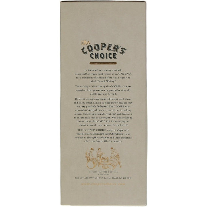 Miltonduff 8 Year Old 2009 (cask 9091) The Cooper's Choice - 70cl 46% - The Really Good Whisky Company