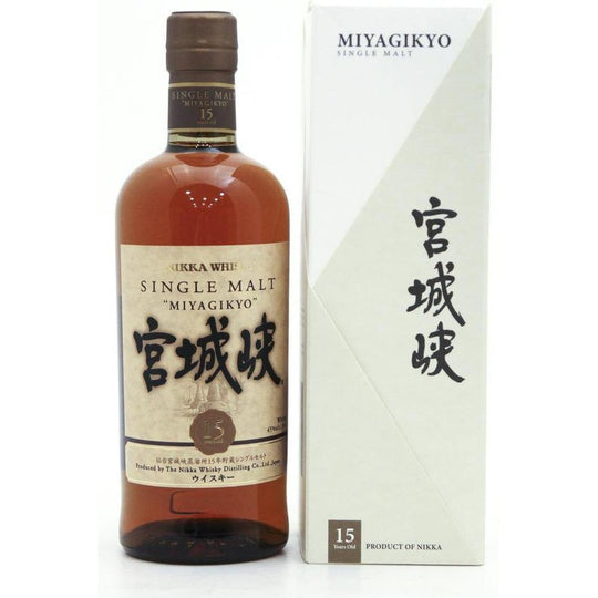 Miyagikyo 15 Year Old Single Malt Whisky - 70cl 45%