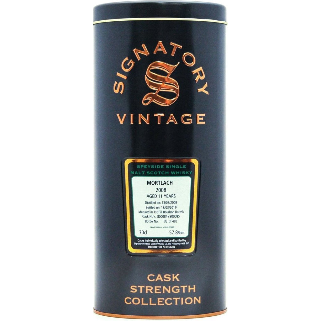 Mortlach 2008 11 Year Old Signatory Vintage - 70cl 57.8%